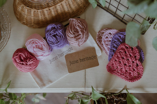 Valentine Hearts Crochet Kit